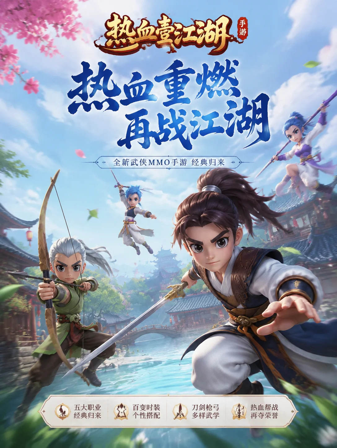 热血江湖手游官网下载_PK竞技场玩法实战攻略，连招技巧全解析